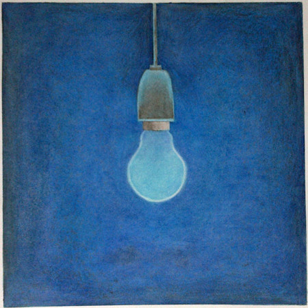 Blue Lightbulb